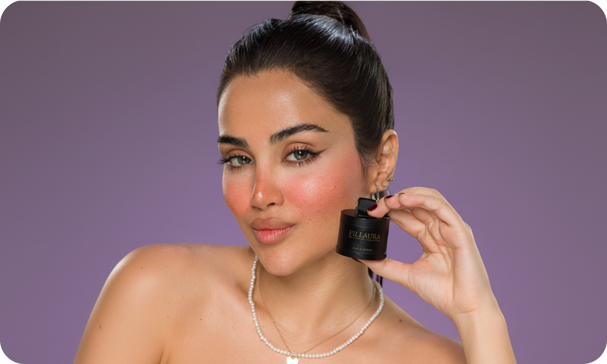 FILLAURA Hairline Powder - Flawless Coverage for Natural, Fuller Hair